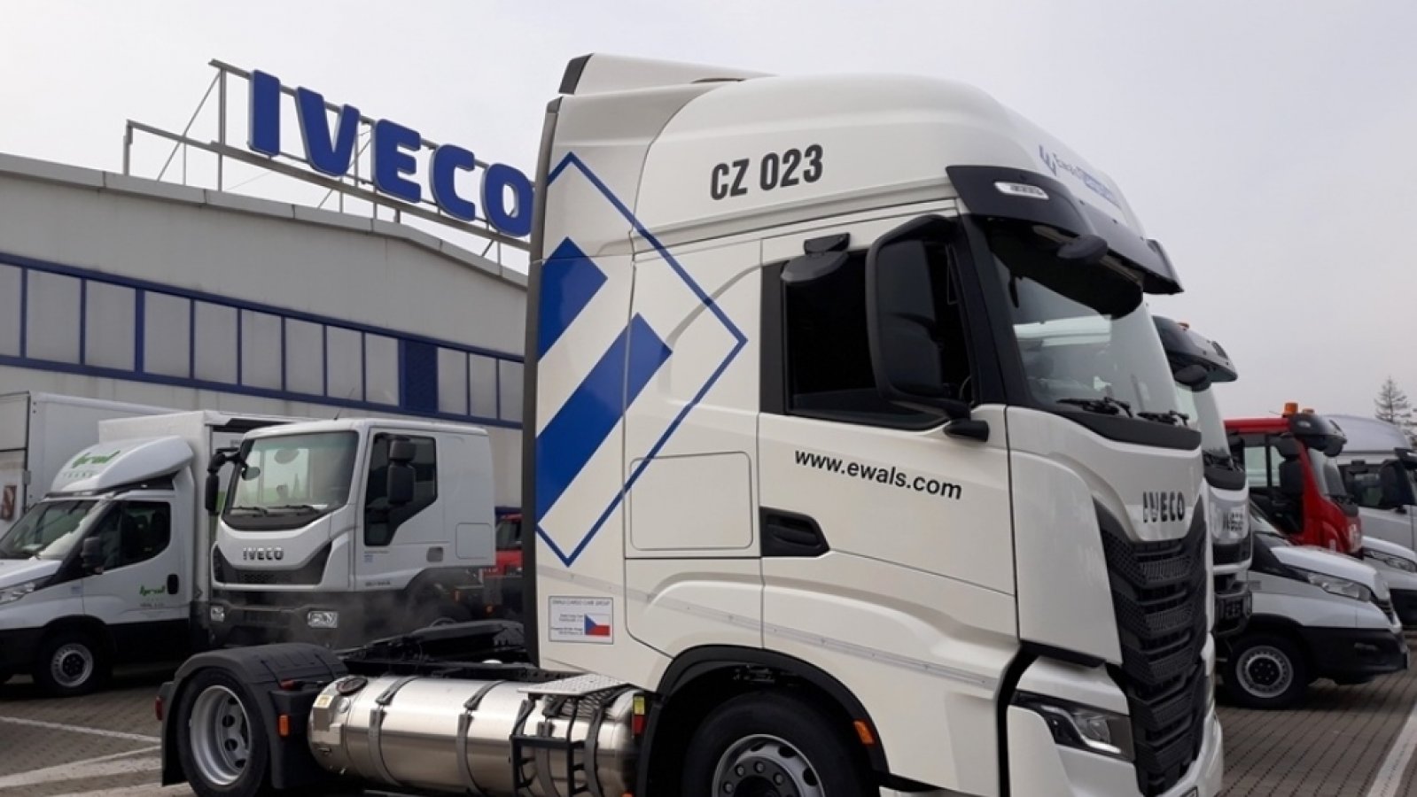 Nový tahač IVECO na LNG