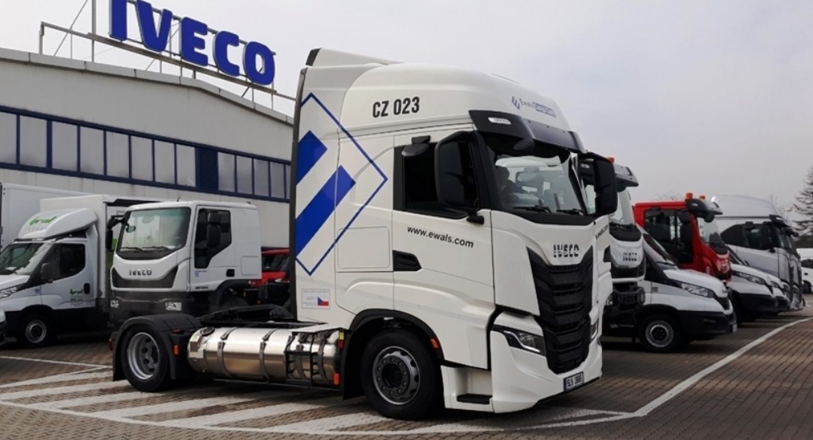 Nový tahač IVECO na LNG